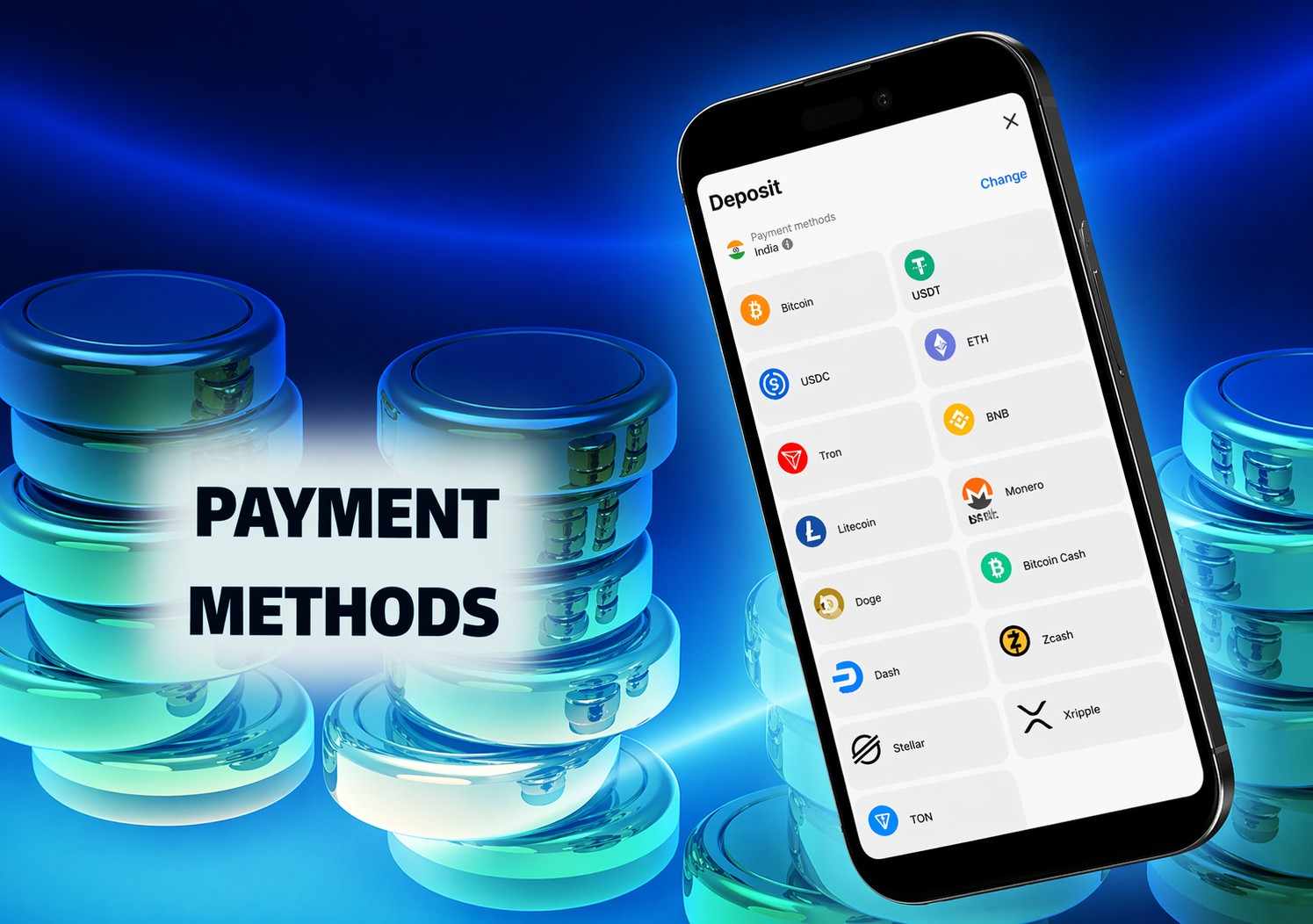 NCREXCH Payment Methods - 1 Min UPI Withdrawal